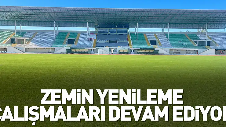 Zemin Yenileme Çalışmaları Devam Ediyor
