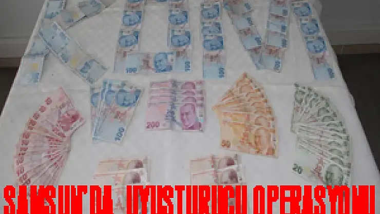 Samsun'da uyuşturucu operasyonu: 6 Gözaltı