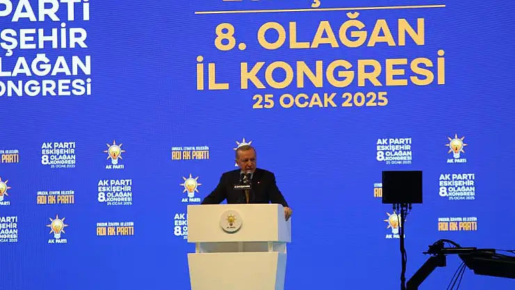 Cumhurbaşkanı Erdoğan: 'Eskişehir'i fetret devrinden kurtaracağız'