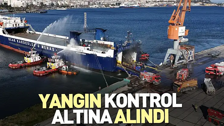 Yangın kontrol altına alındı