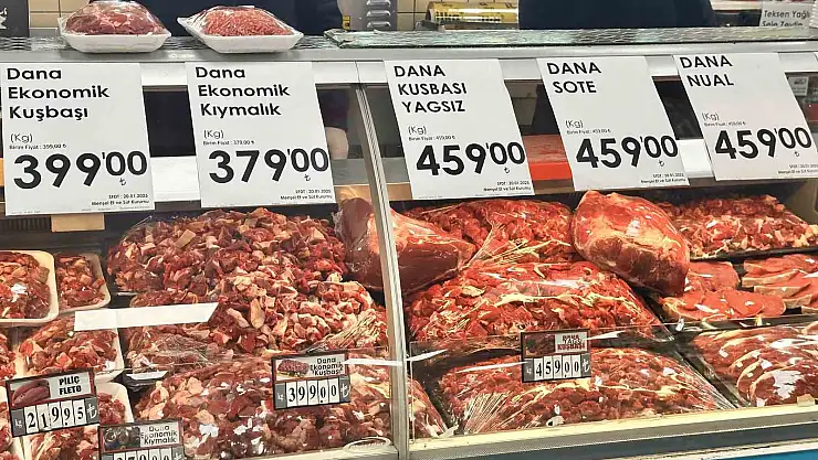 İstanbul'da bazı marketlerde et fiyatları Ramazan ayı boyunca sabitlendi