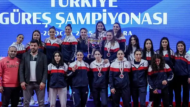 Güreş Şampiyonası sona erdi