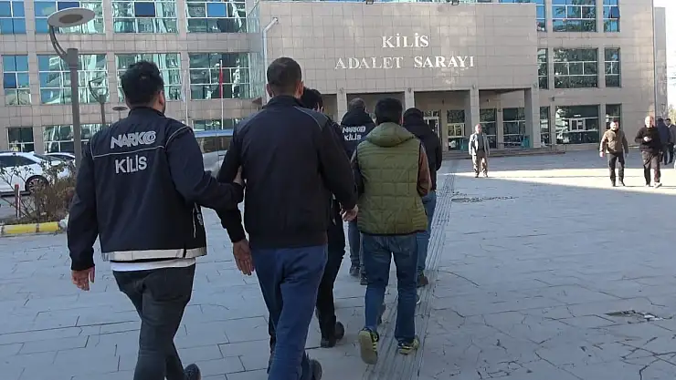 Kilis'te uyuşturucu operasyonunda 5 şahıs tutuklandı