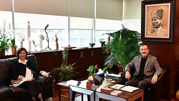 Başkanlar, Eskişehir ve ülke gündemine ilişkin görüş alışverişinde bulundu