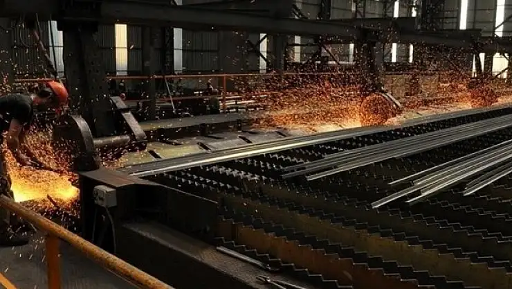 36,9 milyon ton ham çelik
