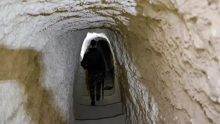 Teröristlerce kullanılan tünel bulundu