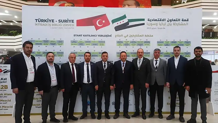 MÜSİAD yetkilileri, Suriye'nin yeniden imarı için Suriyeli işadamları bir araya geldi