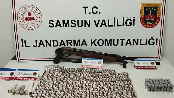 Samsun'da uyuşturucu operasyonu