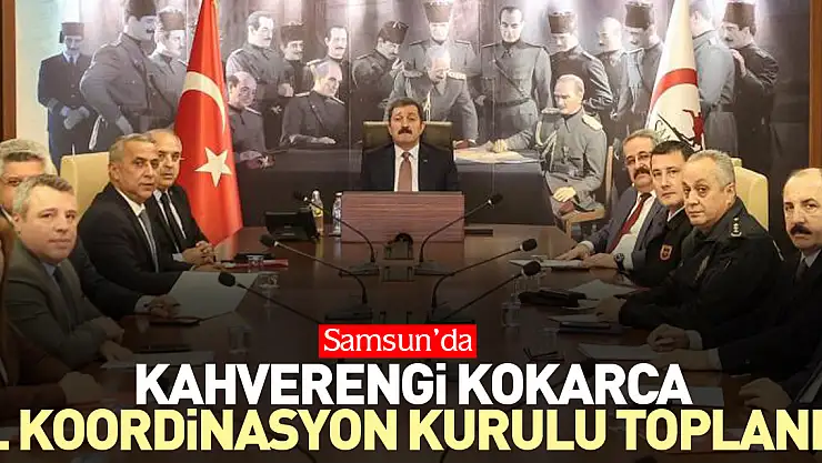 Kahverengi Kokarca İl Koordinasyon Kurulu Toplandı