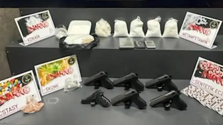 KÜMESTEN UYUŞTURUCU ÇIKTI