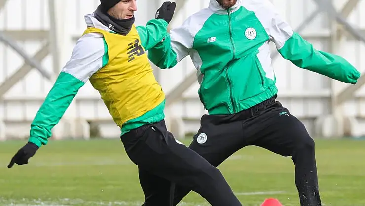 Konyaspor'da, Kayserispor maçı hazırlıkları başladı