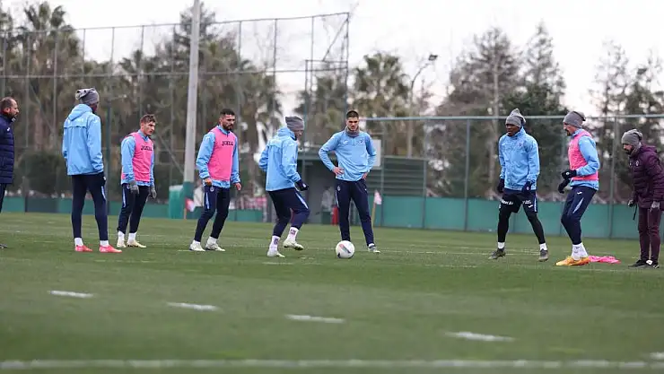 Trabzonspor'da, Eyüpspor hazırlıklarına başladı