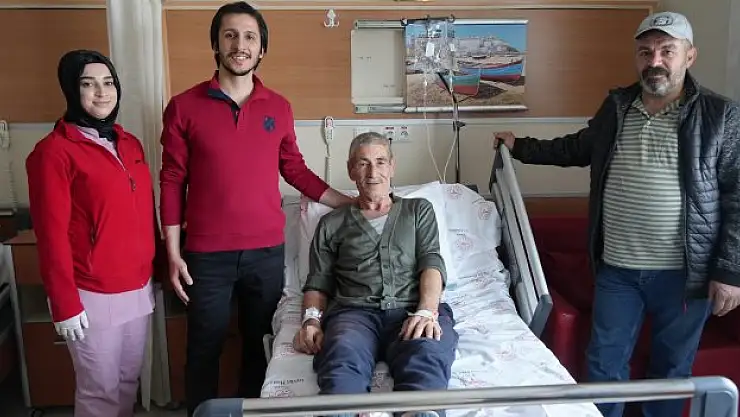 Kapalı yöntemle mesene kanseri ameliyatı gerçekleşti