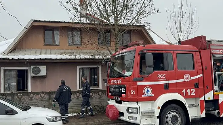 İtfaiye ekiplerini harekete geçti