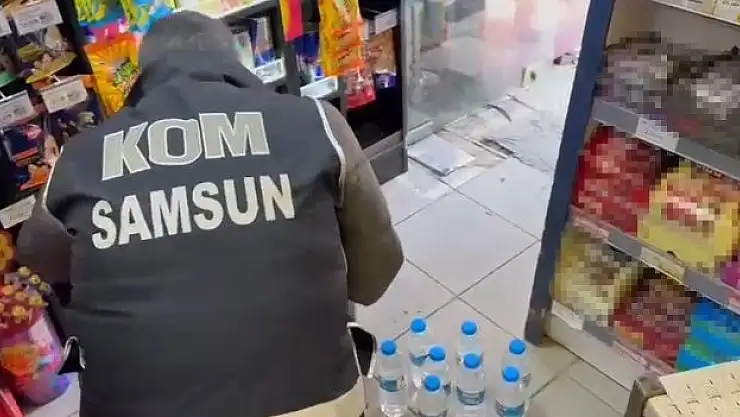 45 litre etil alkol ele geçirildi
