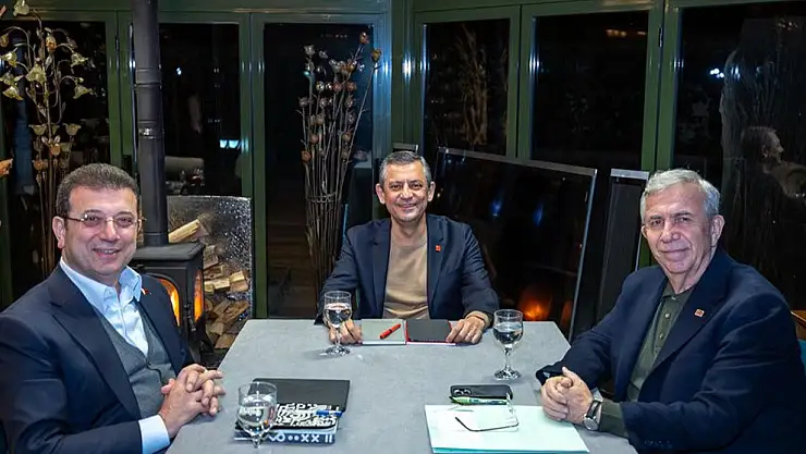 CHP Genel Başkanı Özel, İmamoğlu ve Yavaş ile görüştü