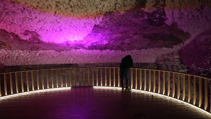 Tuz Mağaraları misafirlerini ağırlıyor