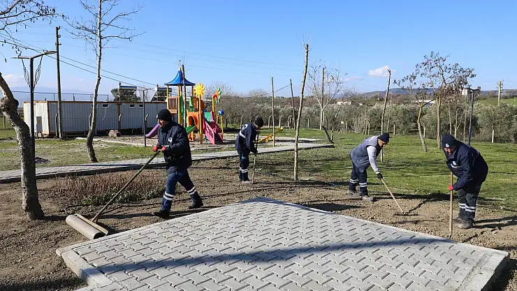 Üçpınar Mesire Alanında çalışmalar