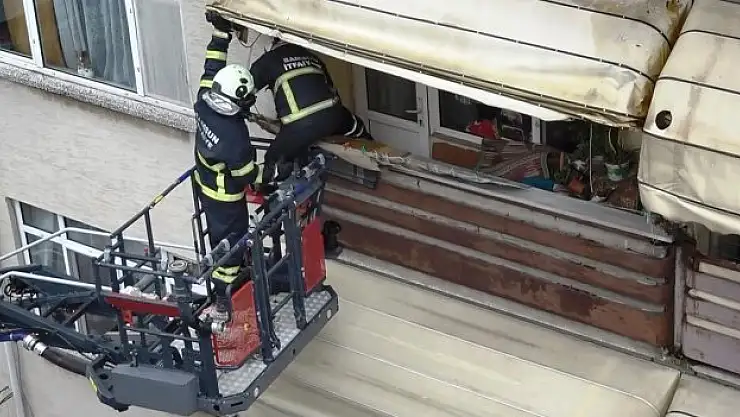 Yoğun duman panik oluşturdu