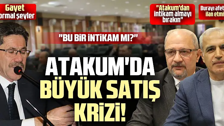 Atakum'da Büyük Satış Krizi!: 'Bu Bir İntikam mı?'