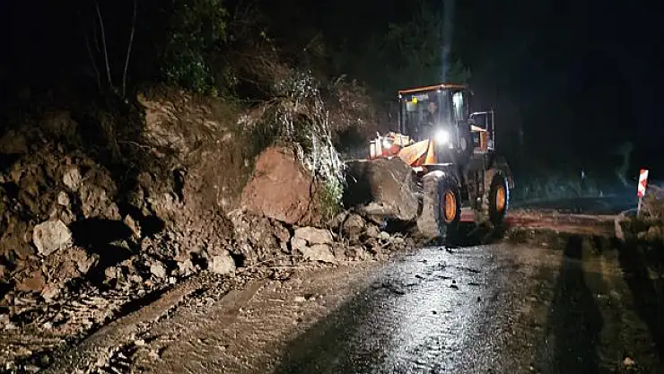 karayolu ulaşıma kapandı