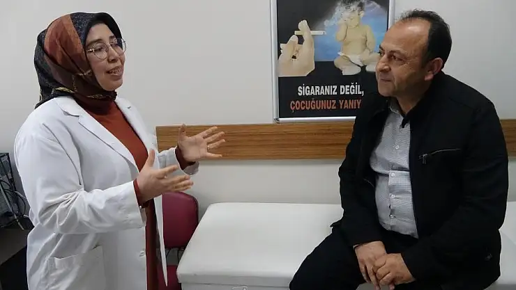 Polikliniklere başvuranların yüzde 80'i sigarayı bıraktı