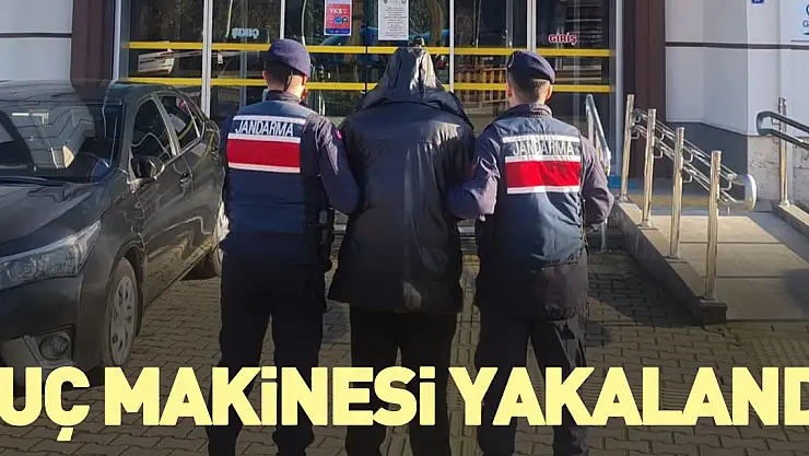 Suç makinesi yakalandı