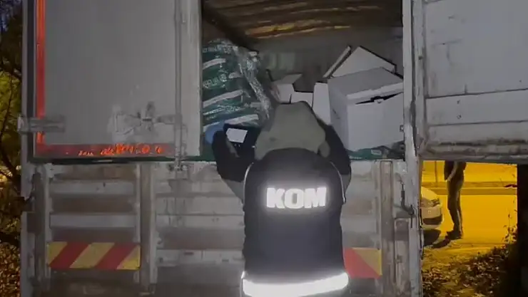 Bolu'da kaçak sigara operasyonu yapıldı