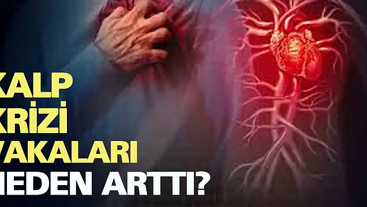 Kalp krizi vakaları neden arttı?