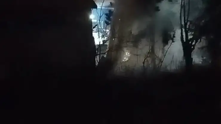 Ankara'da su deposundaki patlama nedeniyle caddeleri su bastı