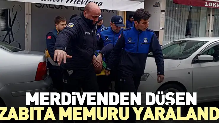 Zabıta memuru yaralandı