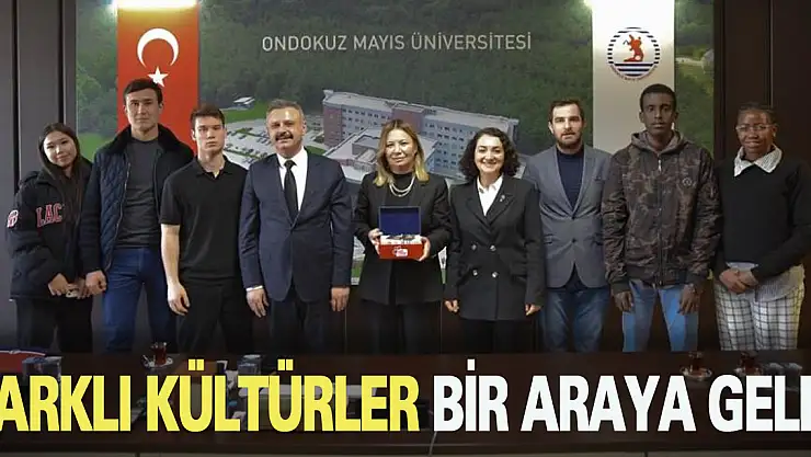 OMÜ'de farklı kültürler ve diller bir araya geldi