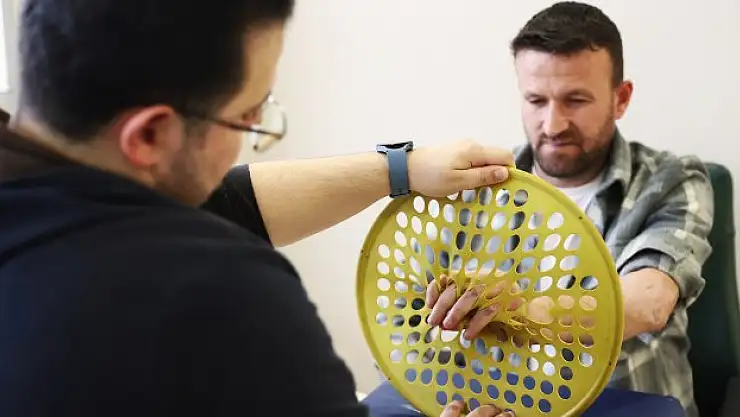 Tır şoförü Fizik Tedavi Merkezi'nde şifa buldu