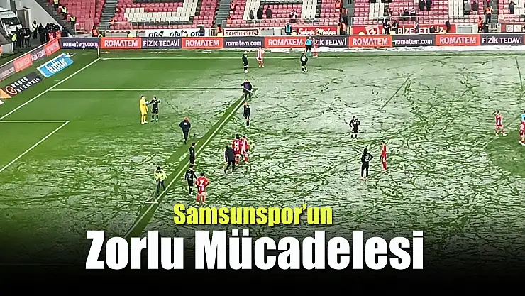 Karadeniz Derbisinde Kar ve Sis Altında Zorlu Mücadele