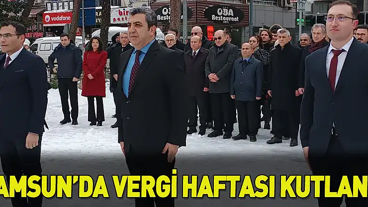 Samsun'da Vergi Haftası Kutlandı