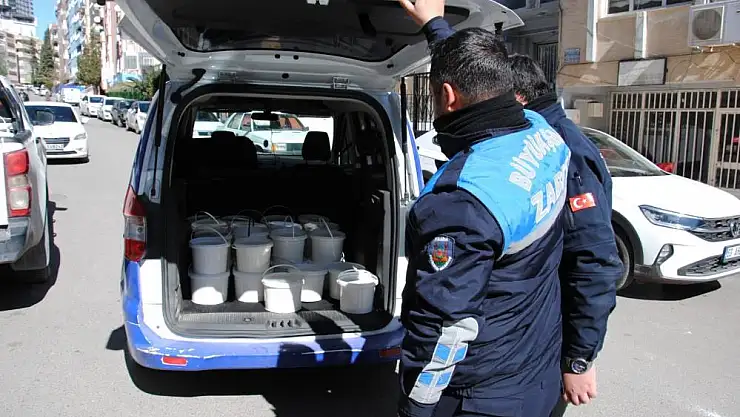 Zabıtadan yoğurt baskını