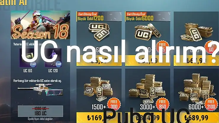 %100 Güvenli UC Satın Alma Sitesi