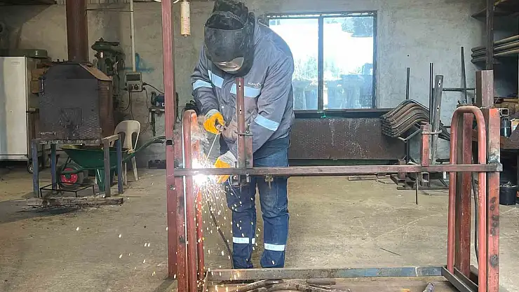 Konyaaltı, erişilebilir park malzemelerini üretiyor