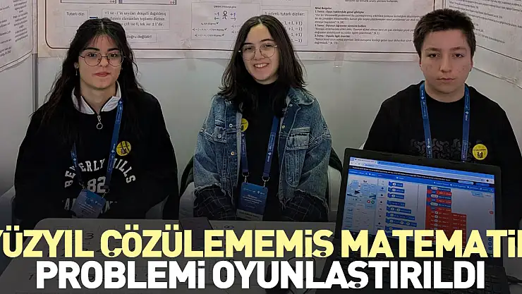 Yüzyıl çözülememiş matematik problemi oyunlaştırıldı