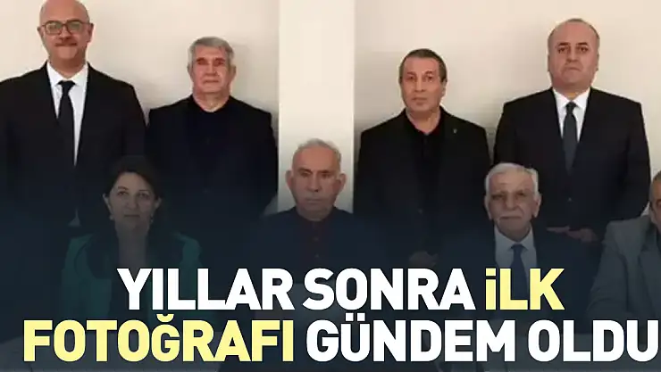 Yıllar sonra ilk fotoğrafı gündem oldu