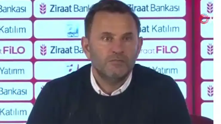 Okan Buruk: 'Ceza için Tahkim Kurulu'na gideceğiz'