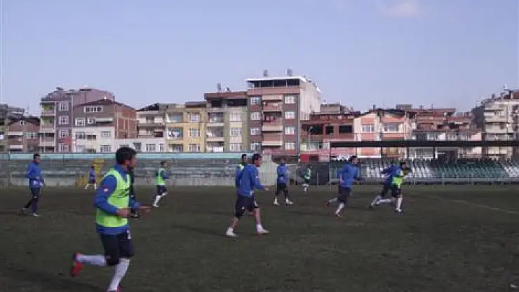 Yeşilırmak Stadında Siirtspor provası