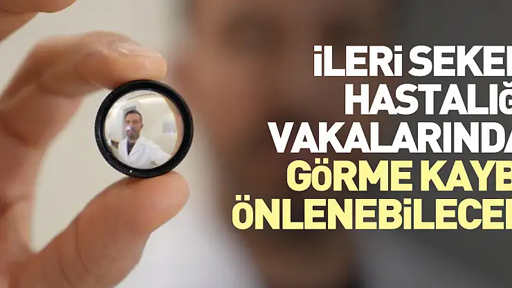 İleri şeker hastalığı vakalarında görme kaybının önlenebilecek