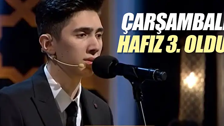 ÇARŞAMBALI HAFIZ 3. OLDU!