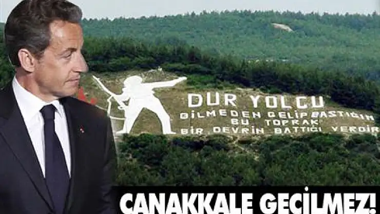 Fransa Çanakkale'den geçemez!