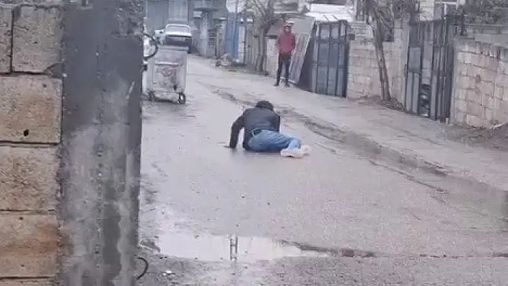 Uyuşturucunun etkisiyle yığılıp kaldı