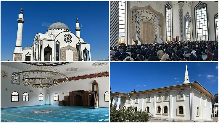 Hatay'da 84 cami ibadete açıldı