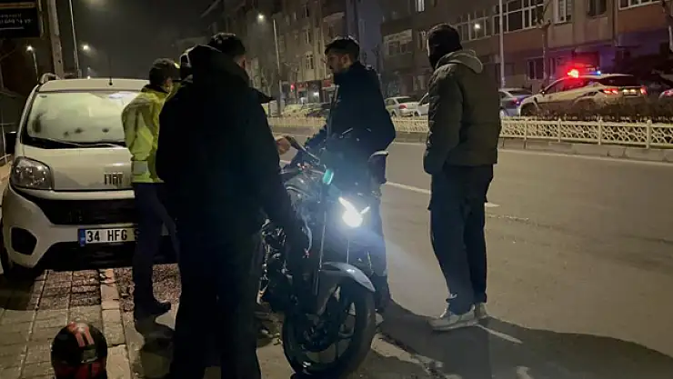 Akrobatik şovu kazayla bitti