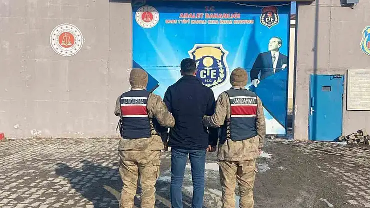 Kars'ta hakkında 3 yıl hapis cezası olan bir kişi yakalandı