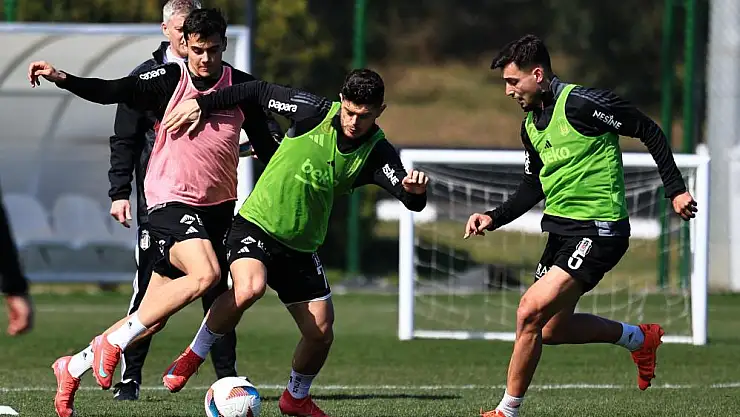 Beşiktaş, Gaziantep FK maçı hazırlıklarını sürdürdü